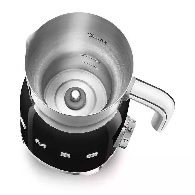 Espumador/calentador de leche Smeg MFF11BLEU automático negro 500W
