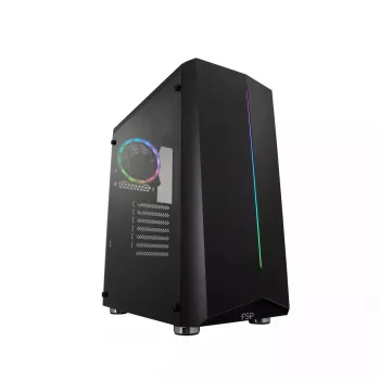FSP CMT151 caja de PC Midi Tower, negra
