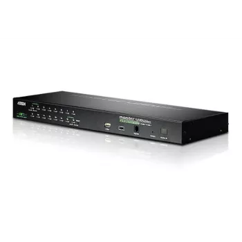 Switch KVM sobre IP ATEN 16 puertos USB/PS/2 VGA con puerto USB periférico