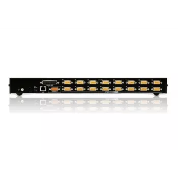 Switch KVM sobre IP ATEN 16 puertos USB/PS/2 VGA con puerto USB periférico