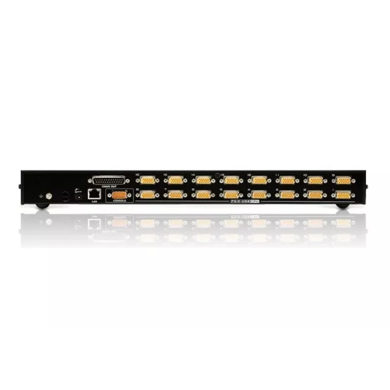 Switch KVM sobre IP ATEN 16 puertos USB/PS/2 VGA con puerto USB periférico