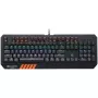 Canyon Hazard GK-6 teclado gaming multimedia con cable, RGB, 104 teclas, US/RU, negro