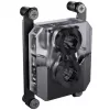 Bloque de agua Phanteks EZ-Fit 450 acrílico cobre POM negro plateado