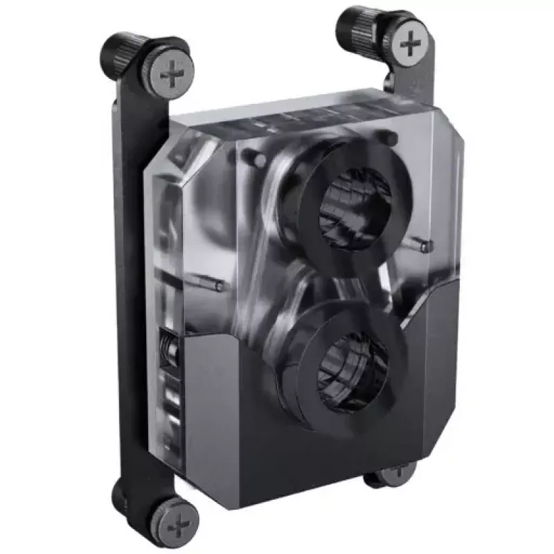 Bloque de agua Phanteks EZ-Fit 450 acrílico cobre POM negro plateado