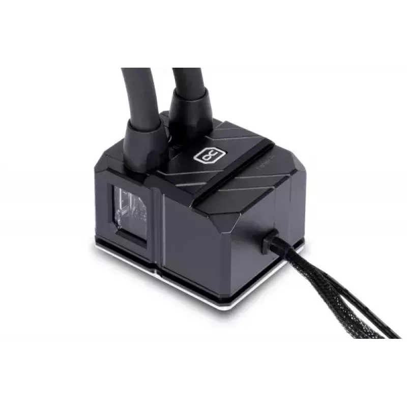 Kit de refrigeración líquida Alphacool Pro Aurora 420 CPU AIO 14 cm negro blanco