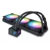 Kit de refrigeración líquida Alphacool Pro Aurora 420 CPU AIO 14 cm negro blanco