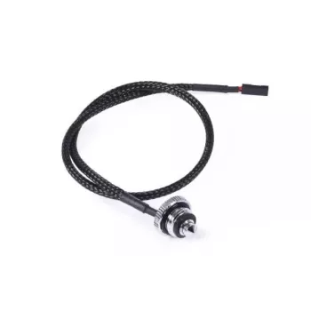 Sensor de temperatura Alphacool 17597 latón negro cromo 18mm 17mm