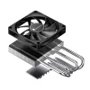 Disipador de CPU Jonsbo HP-400S 9 cm negro rodamiento hidráulico