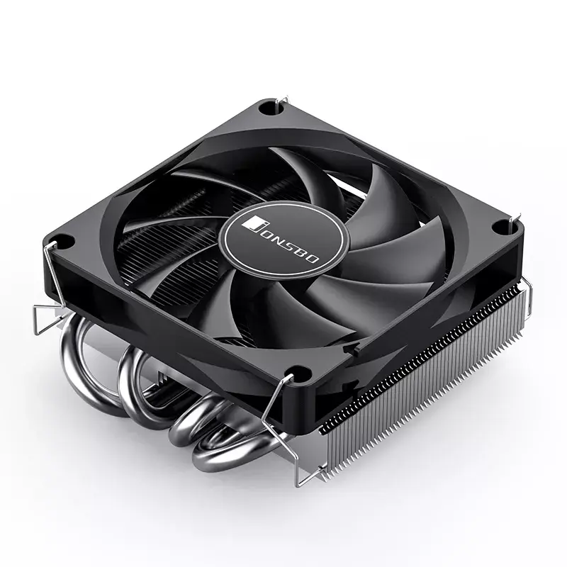 Disipador de CPU Jonsbo HP-400S 9 cm negro rodamiento hidráulico