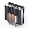 Disipador de CPU Jonsbo HP-400S 9 cm negro rodamiento hidráulico