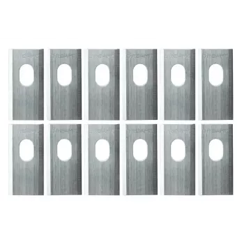 Cuchillas de repuesto para cortacésped Dreame MQBA10 — plateadas, pack de 12