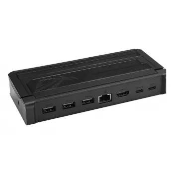 Docking station ASUS ROG Bulwark Dock 2025 DG300 USB Type-C, 1x RJ-45, 1x HDMI, negro, 160×74×25,5 mm