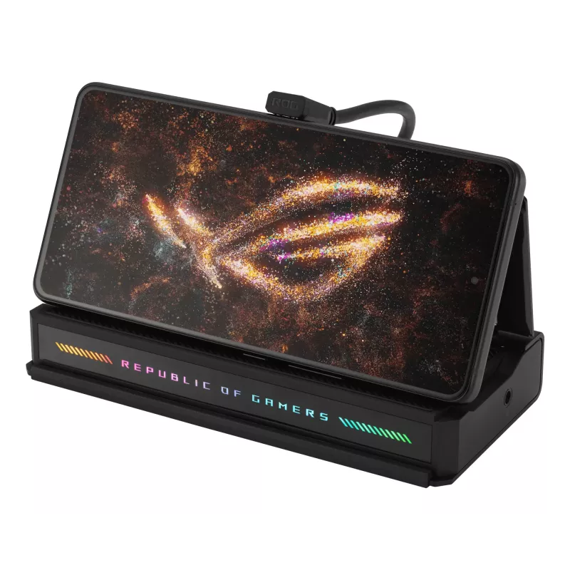Docking station ASUS ROG Bulwark Dock 2025 DG300 USB Type-C, 1x RJ-45, 1x HDMI, negro, 160×74×25,5 mm