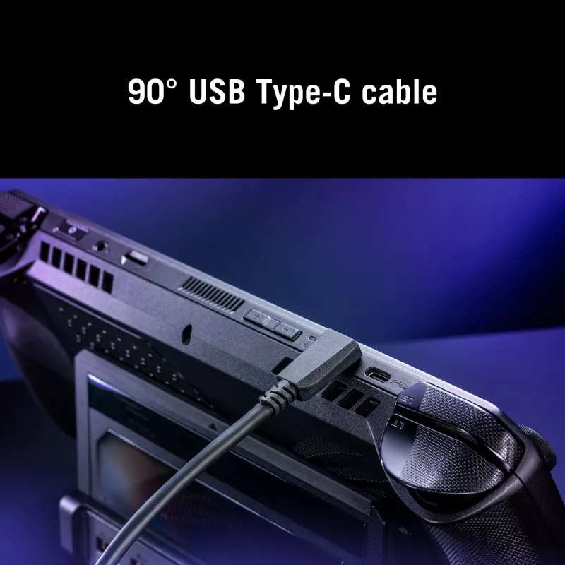 Docking station ASUS ROG Bulwark Dock 2025 DG300 USB Type-C, 1x RJ-45, 1x HDMI, negro, 160×74×25,5 mm