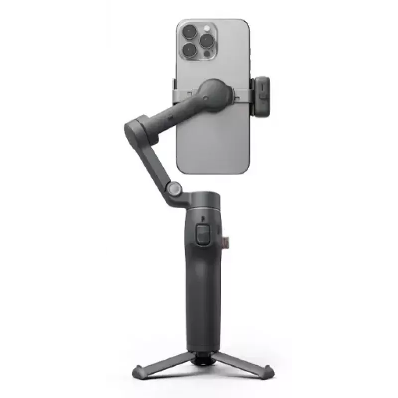 Estabilizador de cámara para smartphone DJI Osmo Mobile 8 — negro, carga máx. 0,3 kg, batería de 3350 mAh, 10 horas de autonomía