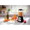 Batidora de mesa Tefal BL4358 – 800 W, jarra de cristal de 1,25 l, trituración de hielo, negro/acero inoxidable cepillado