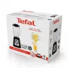 Batidora de mesa Tefal BL4358 – 800 W, jarra de cristal de 1,25 l, trituración de hielo, negro/acero inoxidable cepillado