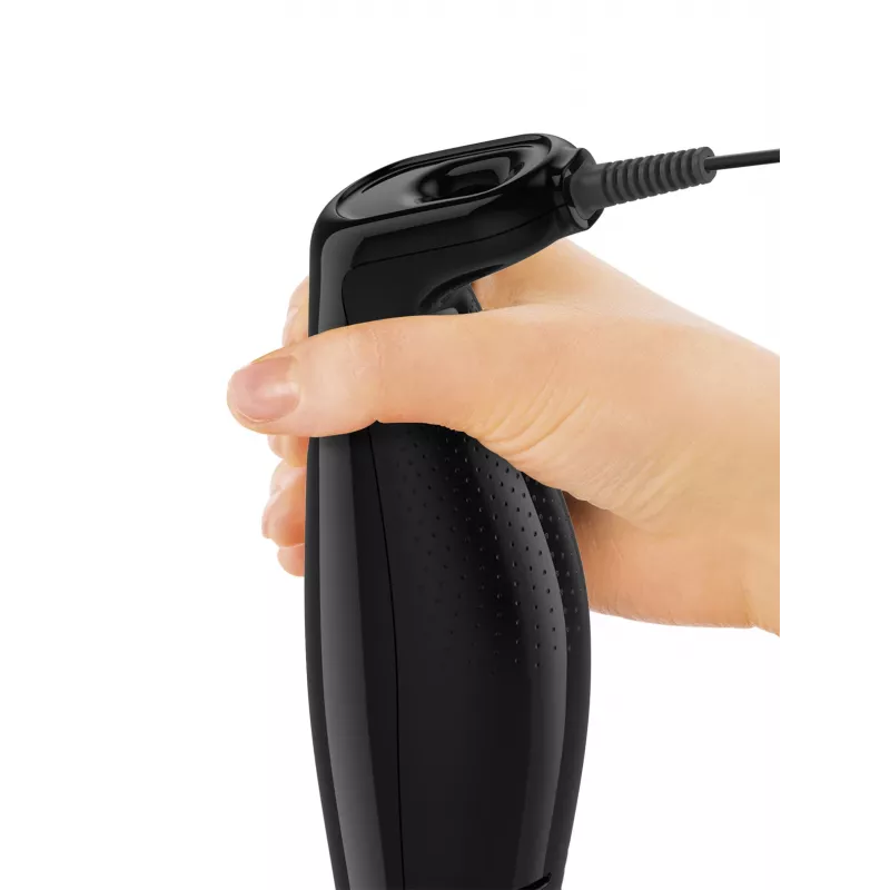 Batidora de mano Tefal Turbomix HB1218 — 350 W, bol de 0,8 L, negra