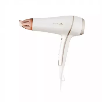 Secador de pelo ETA ETA732090000, 2400 W, tecnología de iones, 3 niveles de calor, 2 velocidades, nivel frío, blanco