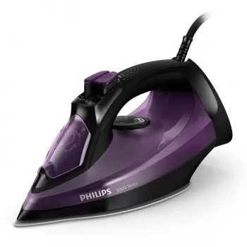 Plancha de vapor Philips DST5030/80 — 2400 W, suela SteamGlide Plus, depósito de agua de 0,32 l, cable de 2 m