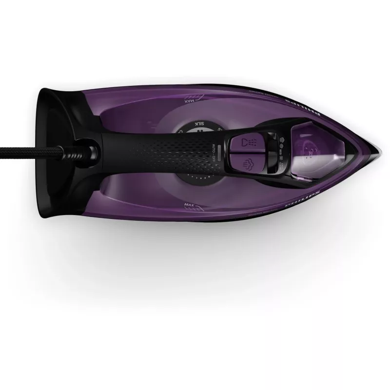 Plancha de vapor Philips DST5030/80 — 2400 W, suela SteamGlide Plus, depósito de agua de 0,32 l, cable de 2 m