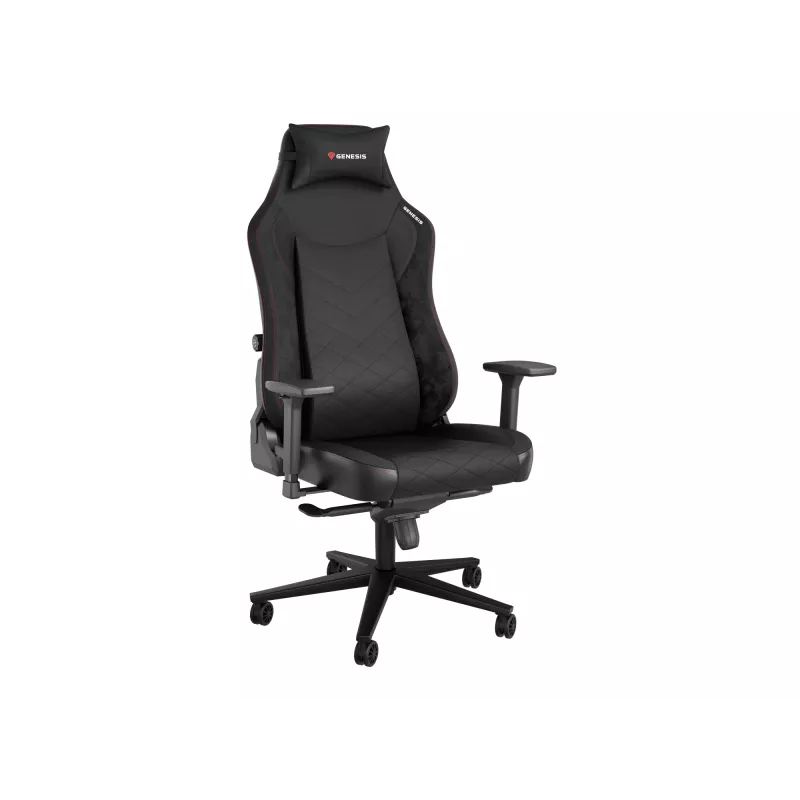 Asiento acolchado GENESIS NITRO 890 G2 respaldo acolchado negro altura 127-134 cm