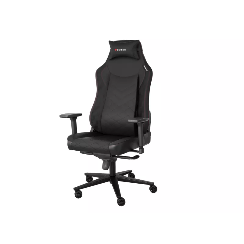 Asiento acolchado GENESIS NITRO 890 G2 respaldo acolchado negro altura 127-134 cm