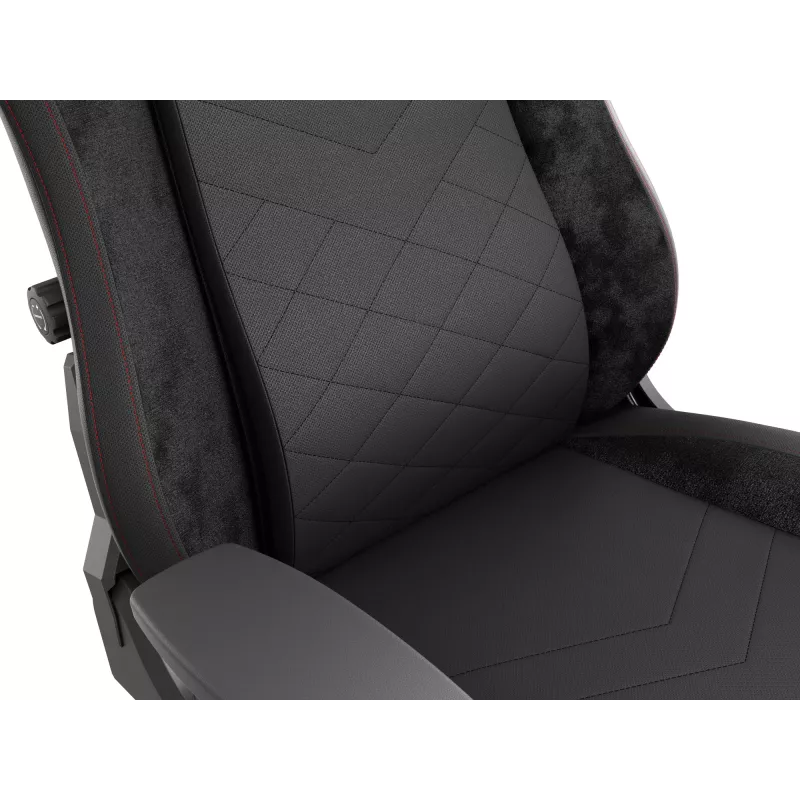 Asiento acolchado GENESIS NITRO 890 G2 respaldo acolchado negro altura 127-134 cm