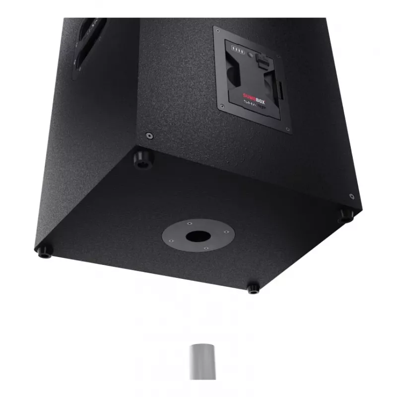 Altavoz portátil/fiesta Sharp CP-LS200 Negro 200 W