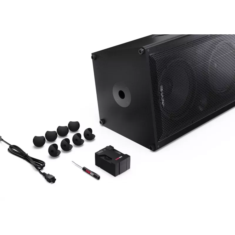 Altavoz portátil/fiesta Sharp CP-LS200 Negro 200 W