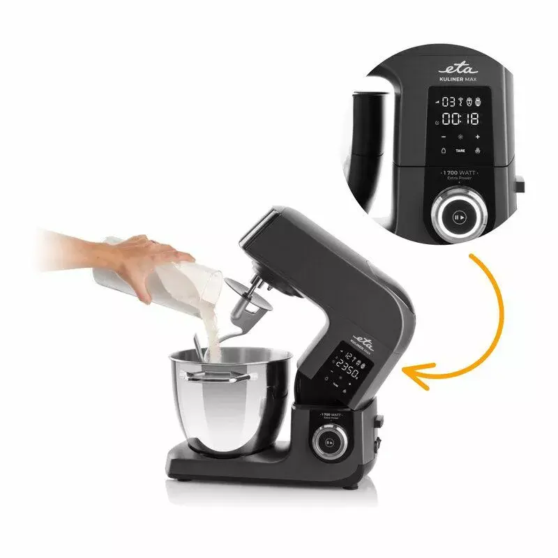 Robot de cocina ETA Gratus Kuliner II Max 1700 W 6,7 l – batidora de vaso y robot de cocina