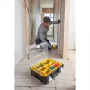 Caja de herramientas STANLEY FMST82967-1, metal y policarbonato, 337×440×119 mm, negro/transparente/amarillo