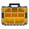 Caja de herramientas STANLEY FMST82967-1, metal y policarbonato, 337×440×119 mm, negro/transparente/amarillo