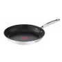 Sartén multiusos Tefal DUETTO+ G7320734 — 30 cm acero inoxidable, sin PFOA, negro