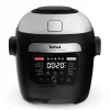 Olla multifunción Tefal Multicook Actifry MY741CF0, 6 L, 1334 W, acero inoxidable/negro