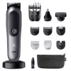 Braun All-in-One Series 7 AIO7560 kit multiaseo, negro/gris