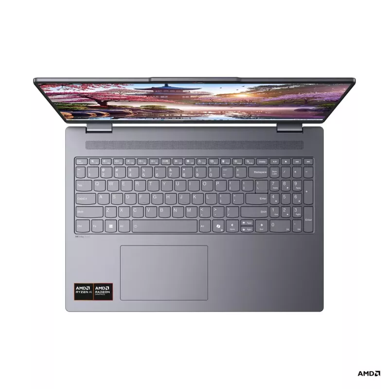 Portátil convertible Lenovo IdeaPad 5 2-in-1 16AKP10 — 16 inch WUXGA IPS táctil, AMD Ryzen AI 7, 16 GB, 512 GB SSD, AMD Radeon 860M