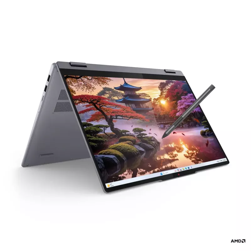 Portátil convertible Lenovo IdeaPad 5 2-in-1 16AKP10 — 16 inch WUXGA IPS táctil, AMD Ryzen AI 7, 16 GB, 512 GB SSD, AMD Radeon 860M