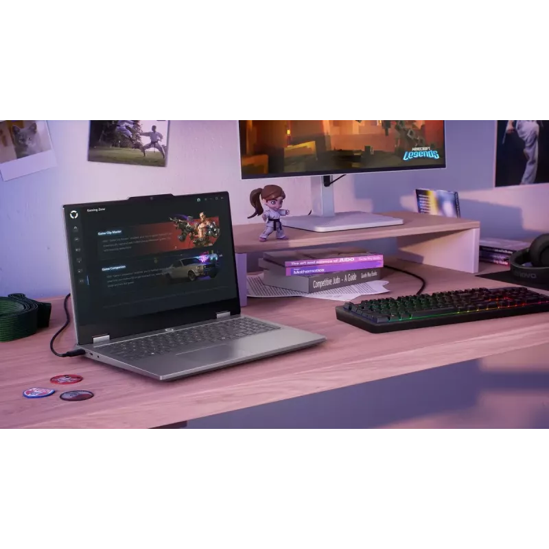 Portátil Lenovo LOQ 15IRX10 — 15,6 inch FHD IPS antirreflejo, Intel Core i5-13450HX, 16 GB DDR5, 1 TB SSD, NVIDIA GeForce RTX 5060 8 GB, Windows 11 Home