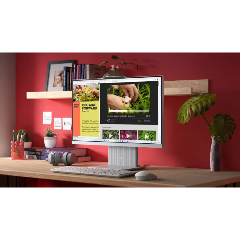 Lenovo IdeaCentre AIO 3 24ARM9, 23,8 pulgadas FHD, AMD Ryzen 5 7535HS, 16 GB, 1 TB SSD, AMD Radeon 660M, Windows 11 Home