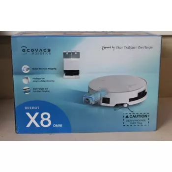 Robot aspirador Ecovacs DEEBOT X8 OMNI (EMBALAJE DAÑADO, USADO, SUCIO, ARAÑAZOS)