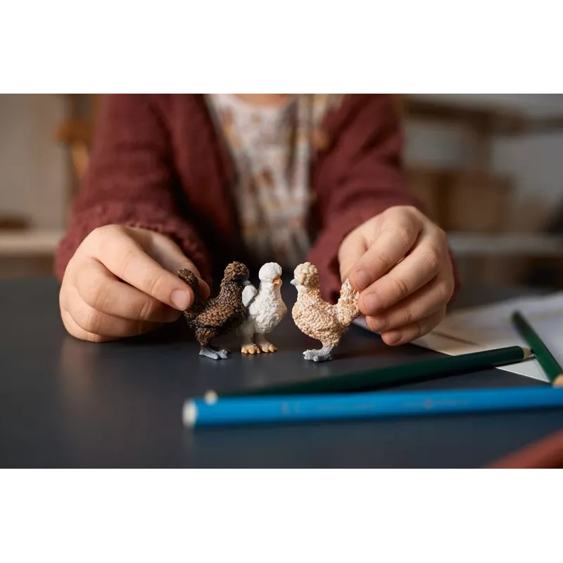 Figuras de juego Schleich FARM WORLD Hühnerfreunde Multicolor 42574