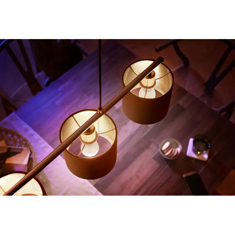 Philips Hue White E14 Luster bombilla LED, P45, 5,7 W, 470 lm (2 uds.)