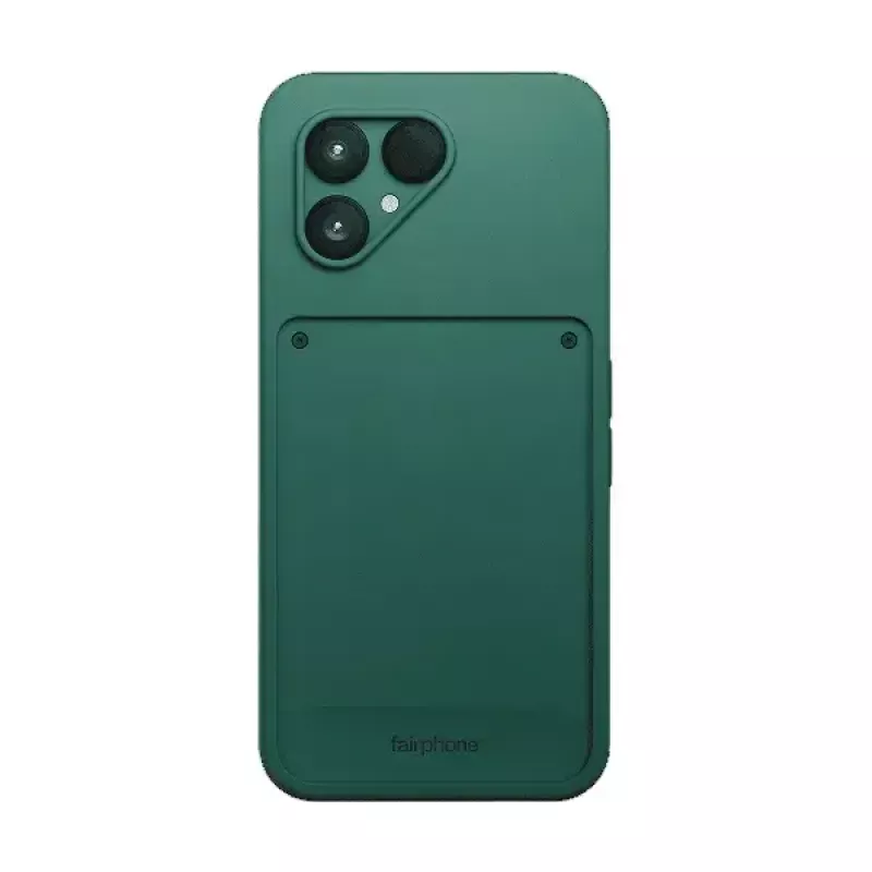 Fairphone Case v1 F6CASE-1GR-WW1 funda protectora para Fairphone (Gen. 6), de plástico, verde bosque