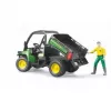 Vehículo de juguete BRUDER John Deere Gator XUV 855D con conductor
