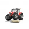 Tractor de juguete BRUDER Massey Ferguson 7624