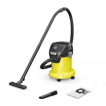 Aspirador de calderas Karcher KWD 3 V-17/4/20/F — 17 L, 1000 W, aspiración en seco y húmedo, manguera de 2 m