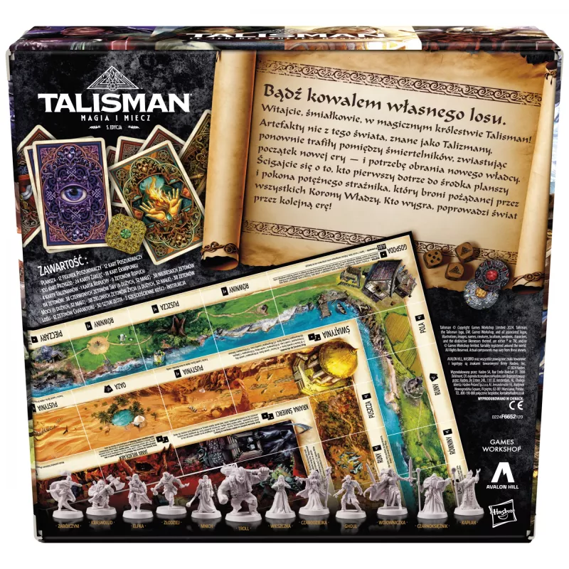 Hasbro Gaming Avalon Hill Talisman – El juego de aventuras mágicas, 5.ª edición