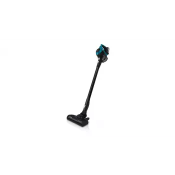 Aspirador de escoba Bosch Serie 6 BBS611LAG aspirador de escoba 2 en 1 con batería, en seco, sin bolsa, 0,3 l, Azul, 2,5 Ah