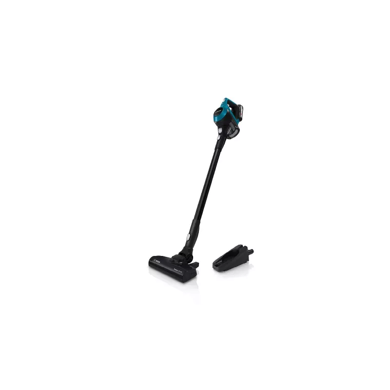 Aspirador de escoba Bosch Serie 6 BBS611LAG aspirador de escoba 2 en 1 con batería, en seco, sin bolsa, 0,3 l, Azul, 2,5 Ah